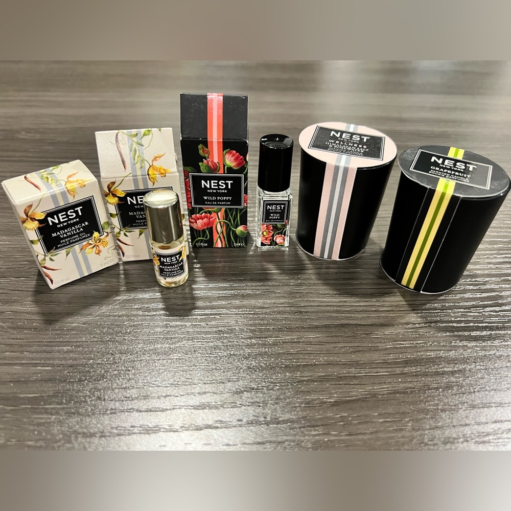 NEST NWT 5-piece miniature set